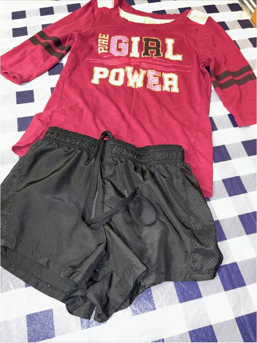 Girls Shirt/ Short Lot, Size 14/ Small